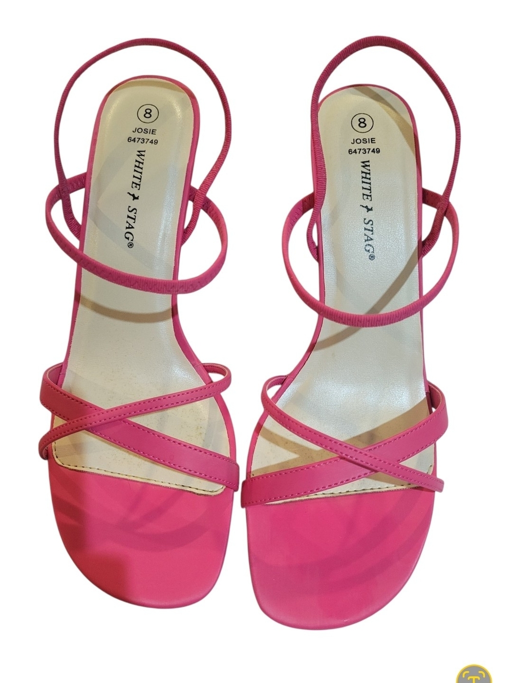 White Stag Josie Strappy Sandal in Pink